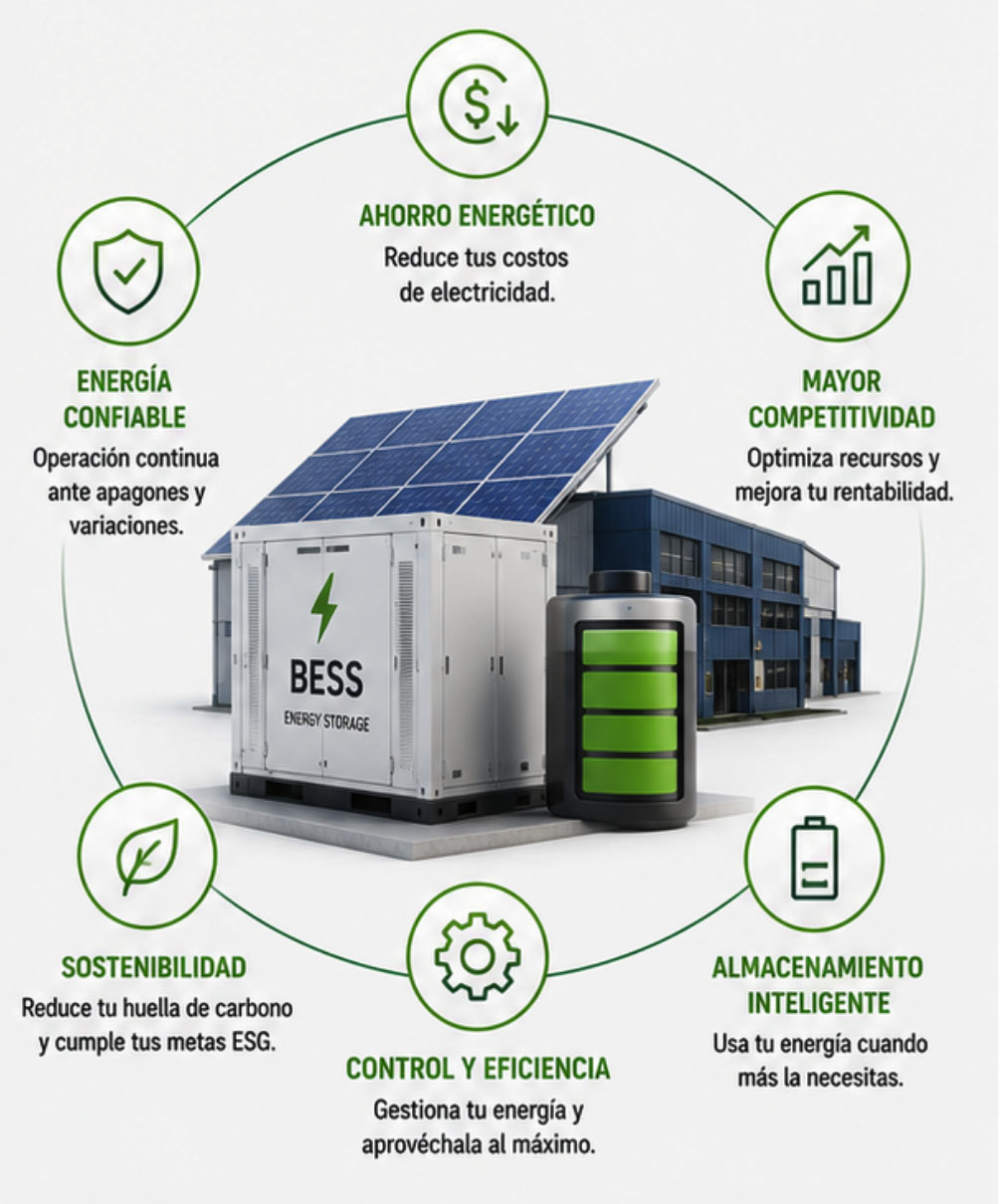 7 señales de que tu empresa necesita modernizar su sistema eléctrico con energía solar y almacenamiento - imagen 1