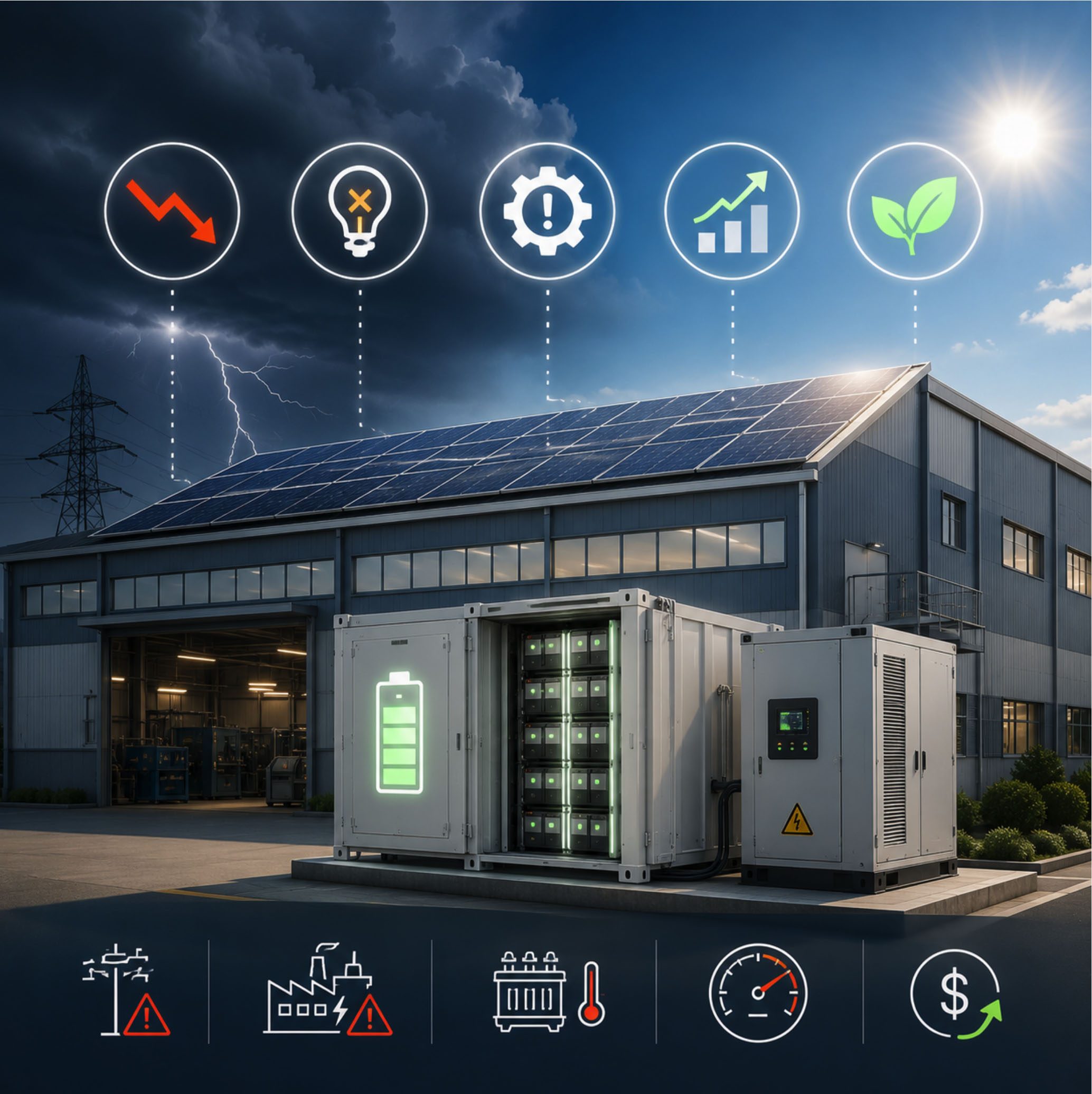 7 señales de que tu empresa necesita modernizar su sistema eléctrico con energía solar y almacenamiento - imagen 2